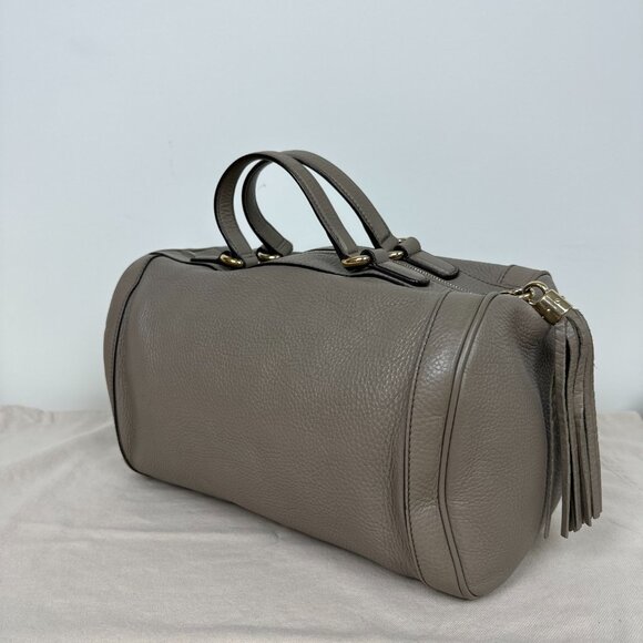 Gucci Medium Pebbled Boston Soho Bag - Picture 11 of 14